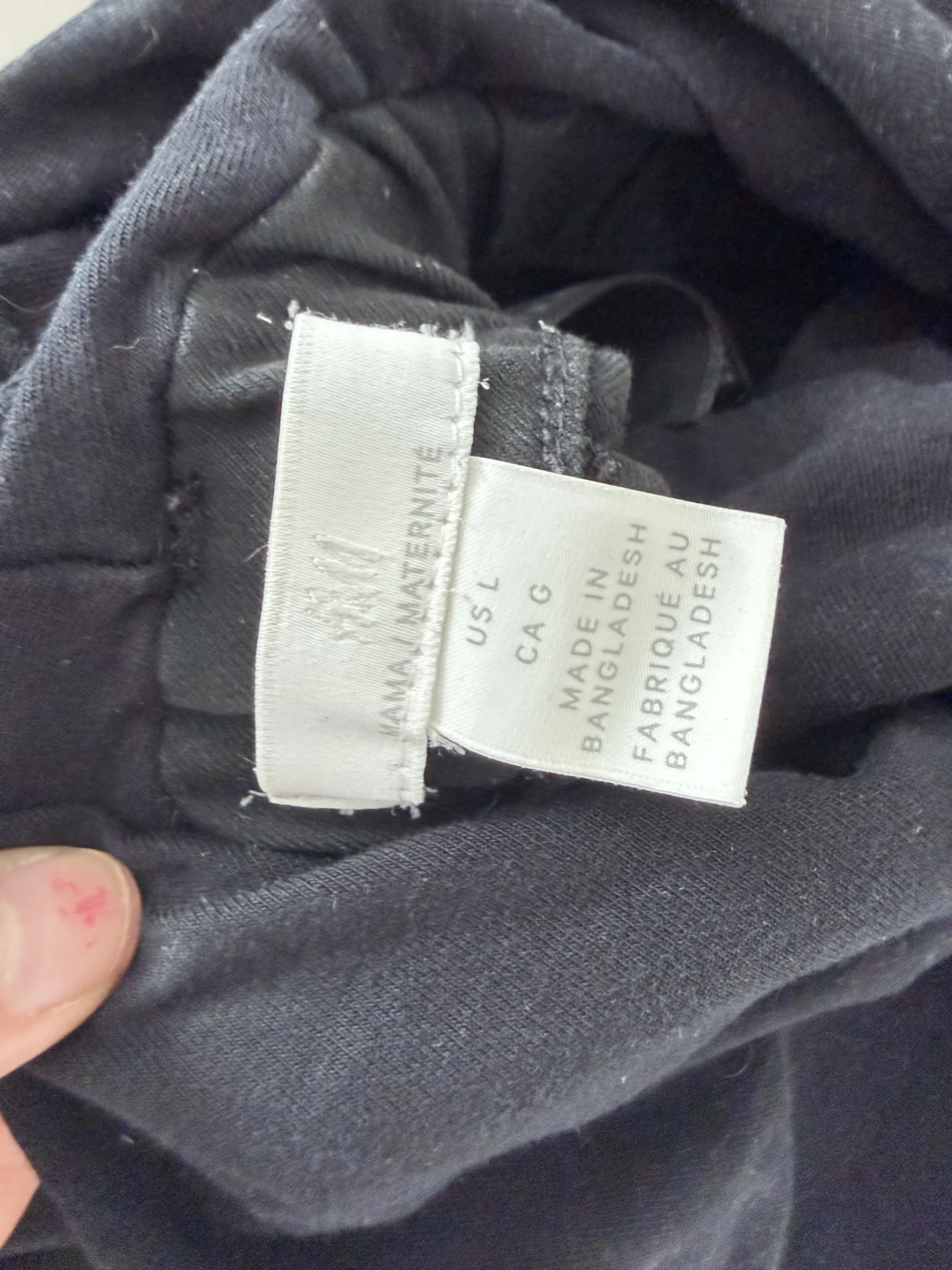 Image for Maternity trousers Large