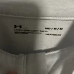 Thumbnail for Haut Under Armour HeatGear Demi-Zip – Gris – Taille Médium **(Fait comme Small)**