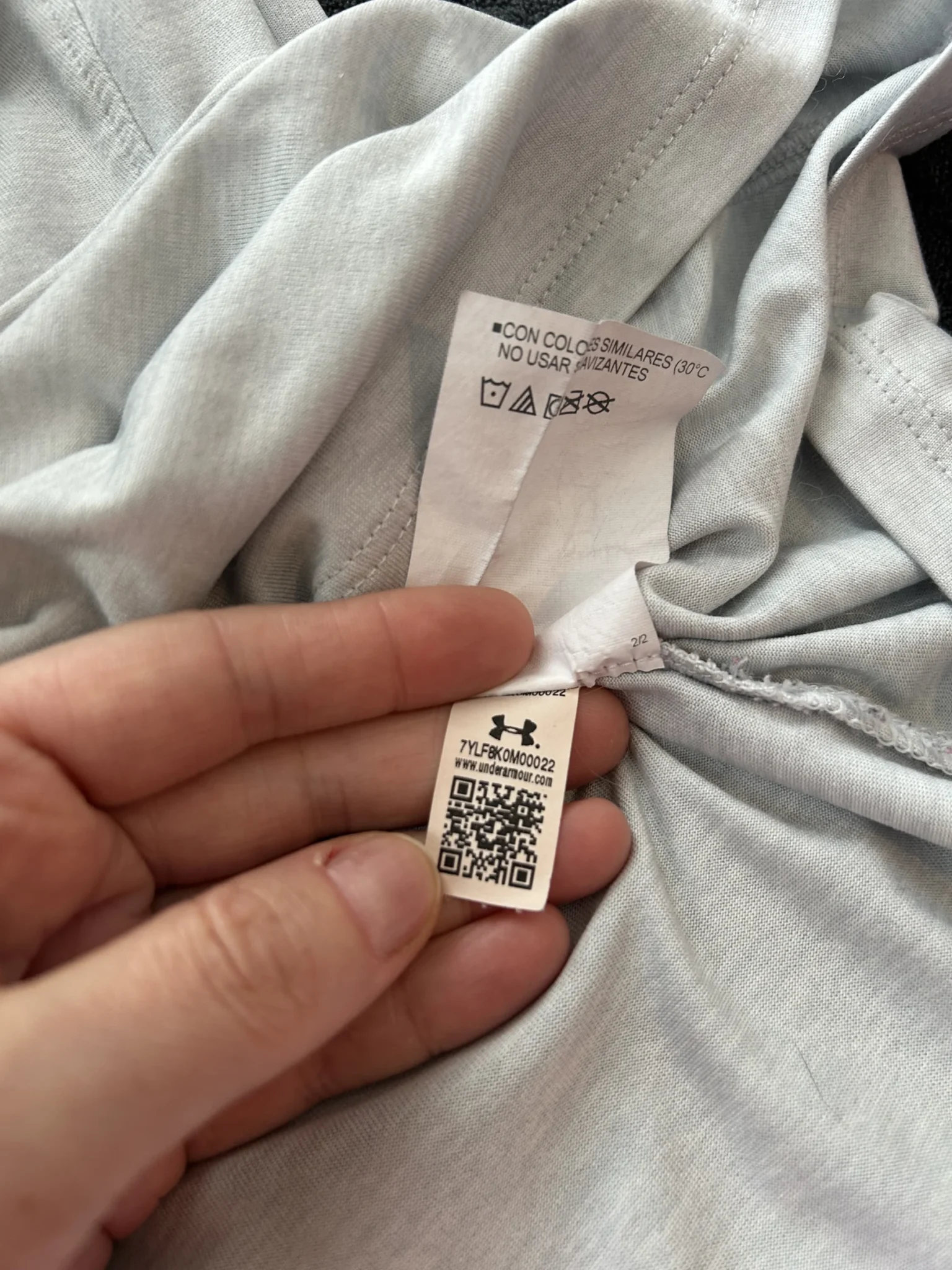 Image for Haut Under Armour HeatGear Demi-Zip – Gris – Taille Médium **(Fait comme Small)**