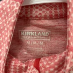 Thumbnail for Haut technique Kirkland Signature Demi-Zip – Corail – Taille Médium (M)