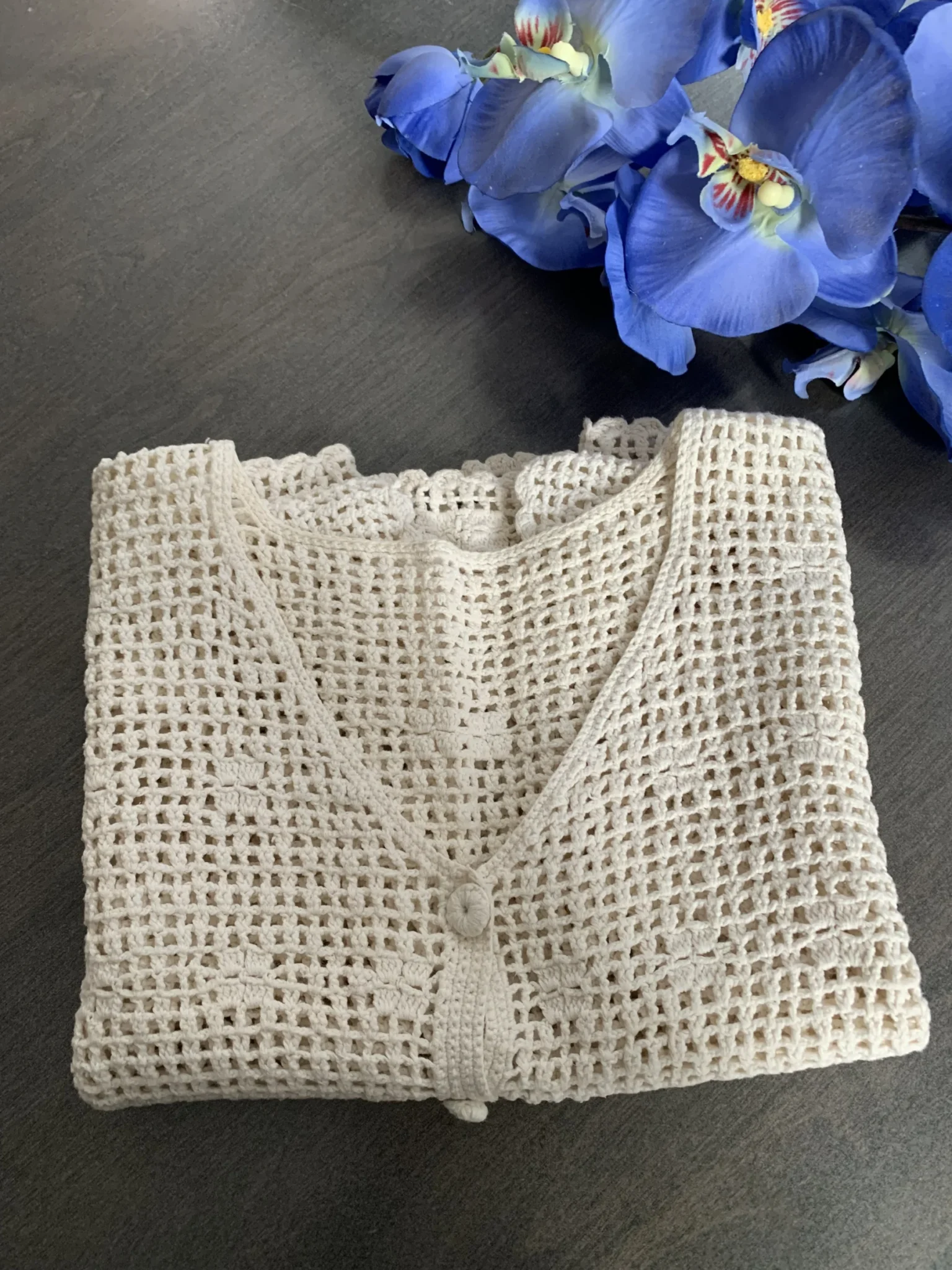 Featured image for Hand-crocheted jacket