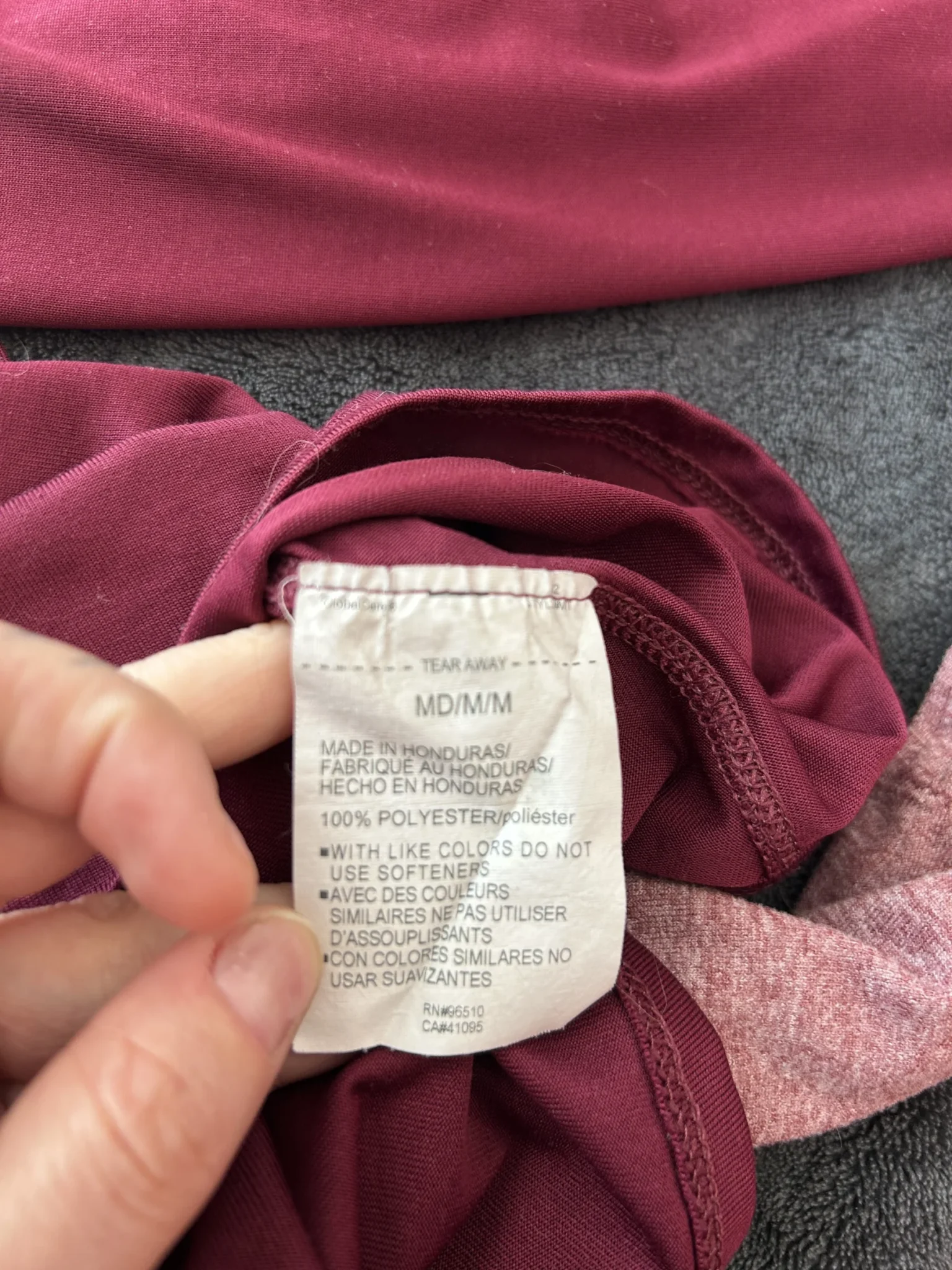 Image for Haut Under Armour HeatGear Demi-Zip – Bordeaux – Taille Médium (M)