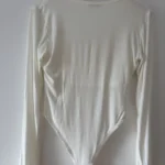 Thumbnail for Bodysuit blanc extensible