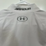 Thumbnail for Titre : Haut Under Armour HeatGear Compression – Blanc – Taille Médium (M)