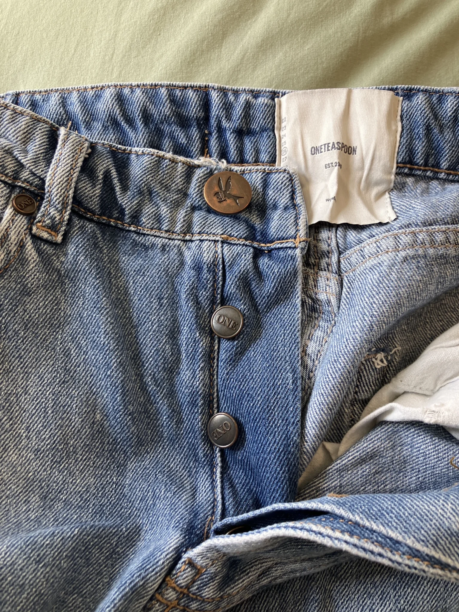 Image for Short en jeans taille haute