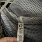 Thumbnail for Coupe-Vent Under Armour Storm 1 – Bleu Acier Chiné – Taille Small (S)