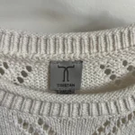 Thumbnail for Chandail coeurs ajourés tricot de coton
