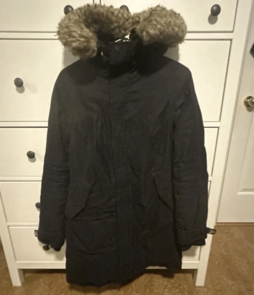 Featured image for Parka d'Hiver TNA Avoriaz Heritage (Duvet) – Noir – Taille Médium (M)