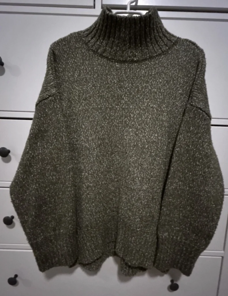 Featured image for Haut H&H Oversize à encolure carrée – Vert Forêt – Taille Médium (M)