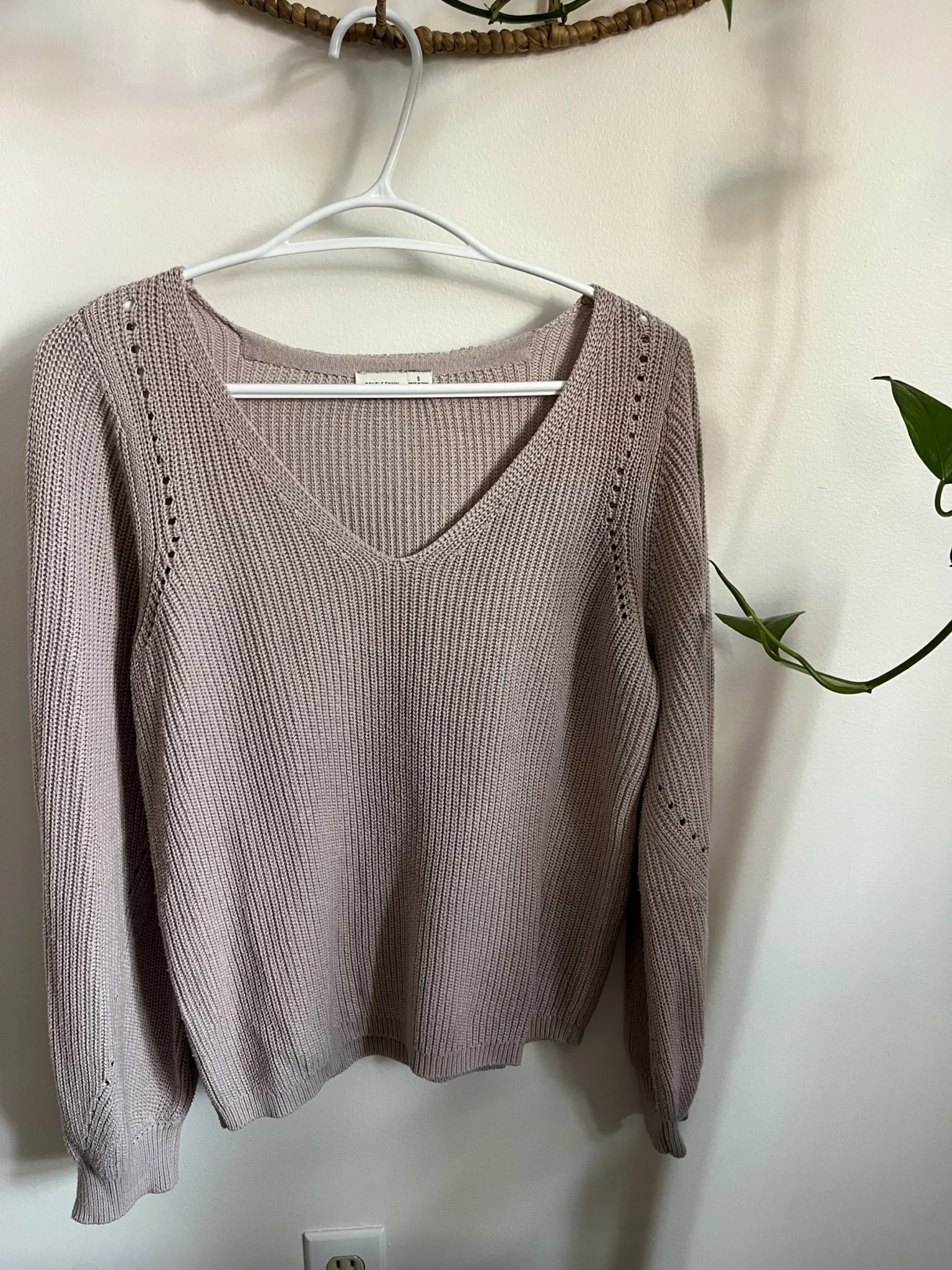Featured image for Beau tricot lavande