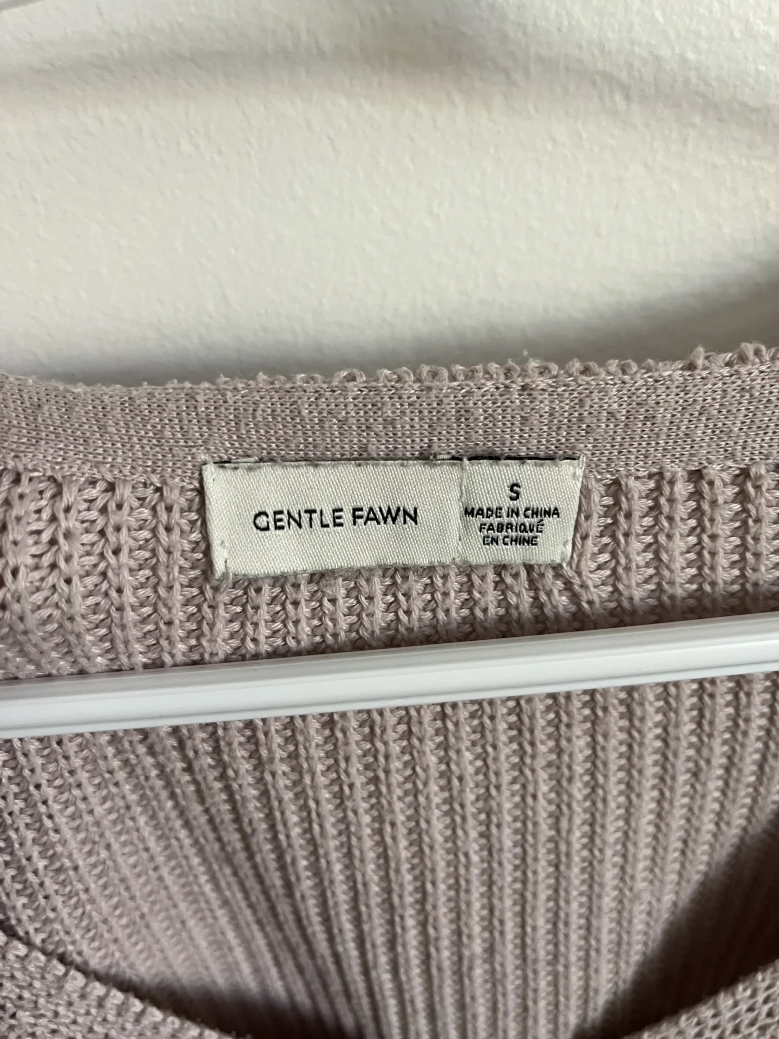 Image for Beau tricot lavande