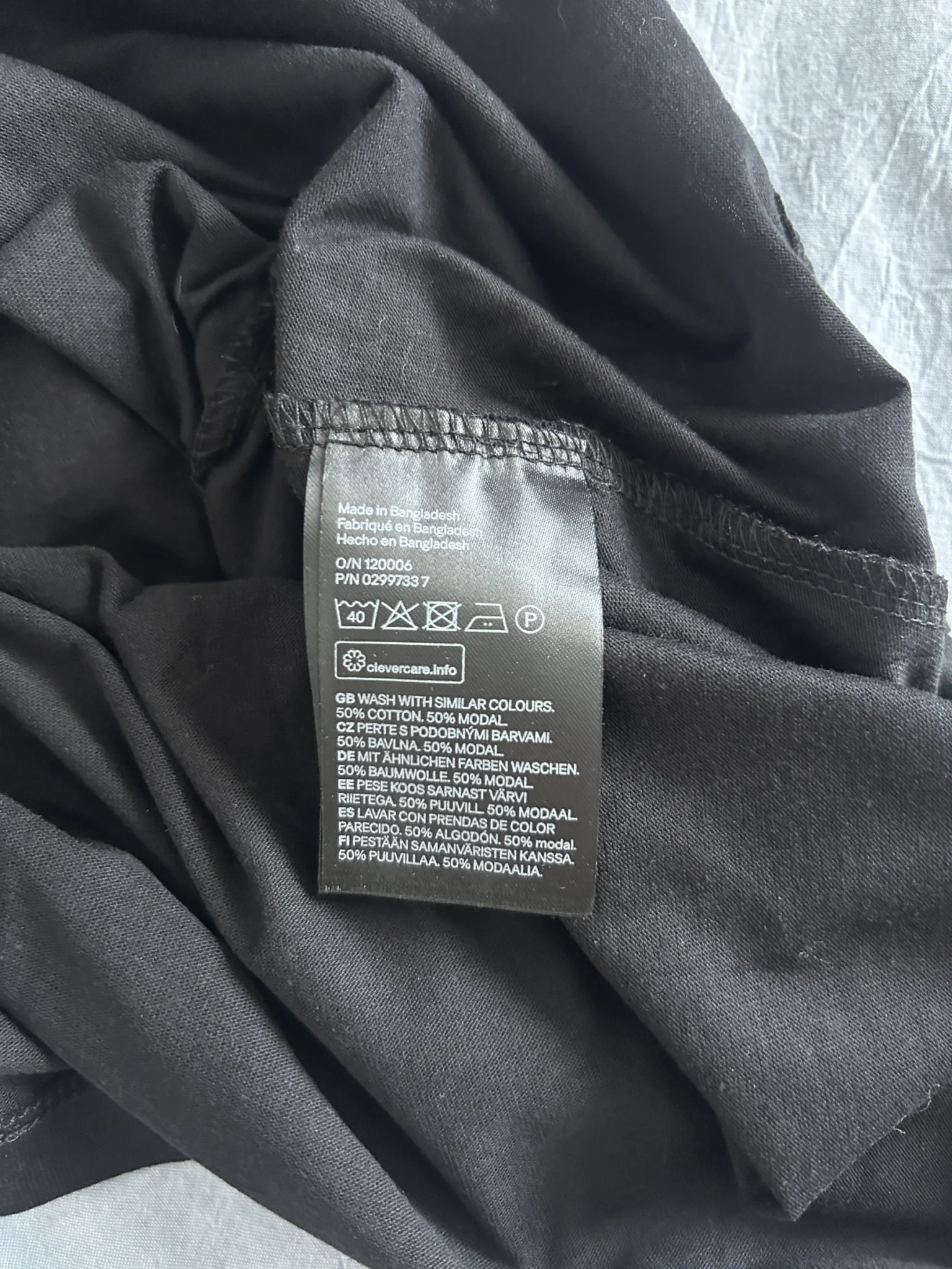 Image for Robe tube noire