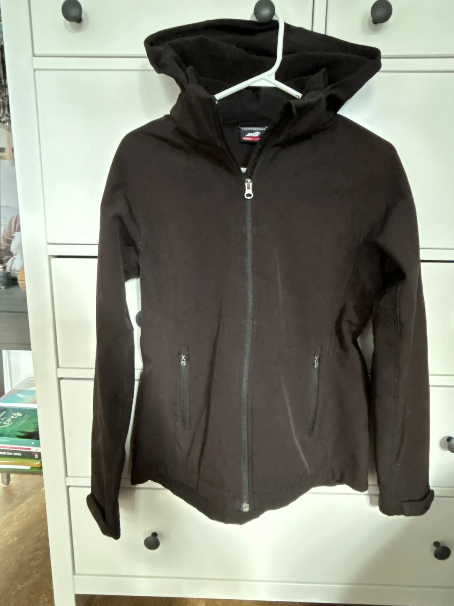 Featured image for Veste Softshell Technique Avia – Noir – Résistante au vent et à l’eau – Taille Small (P)
