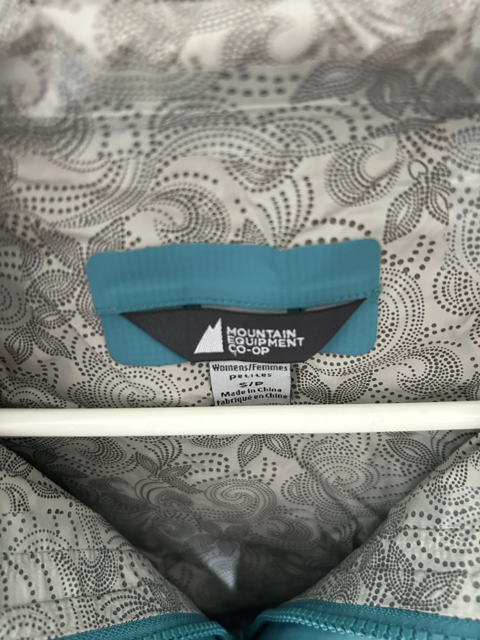Image for Manteau Imperméable Technique MEC – Turquoise – Taille S – Excellent État