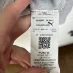 Thumbnail for Coton Ouaté Zippé Puma (Hoodie) – Gris Chiné – Taille Médium – Très Bon État