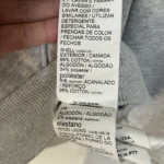 Thumbnail for Coton Ouaté Zippé Puma (Hoodie) – Gris Chiné – Taille Médium – Très Bon État