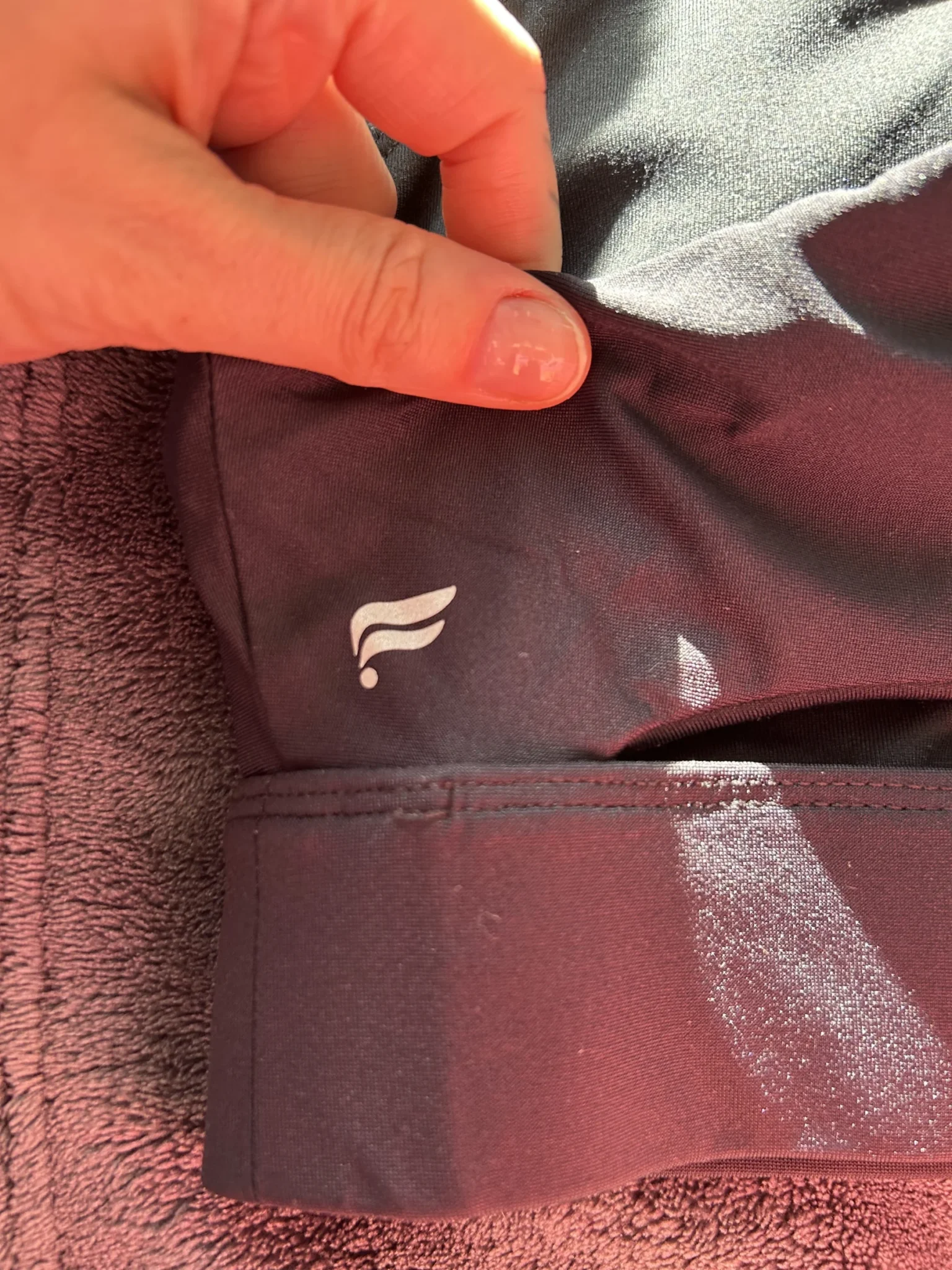 Image for Brassière de Sport Fabletics Col Montant – Noir – Taille Small – Excellent État
