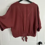 Thumbnail for Blouse rose corail foncé