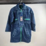 Thumbnail for S-M | Vintage jeans jacket with tartan lining made in Canada