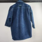 Thumbnail for S-M | Vintage jeans jacket with tartan lining made in Canada