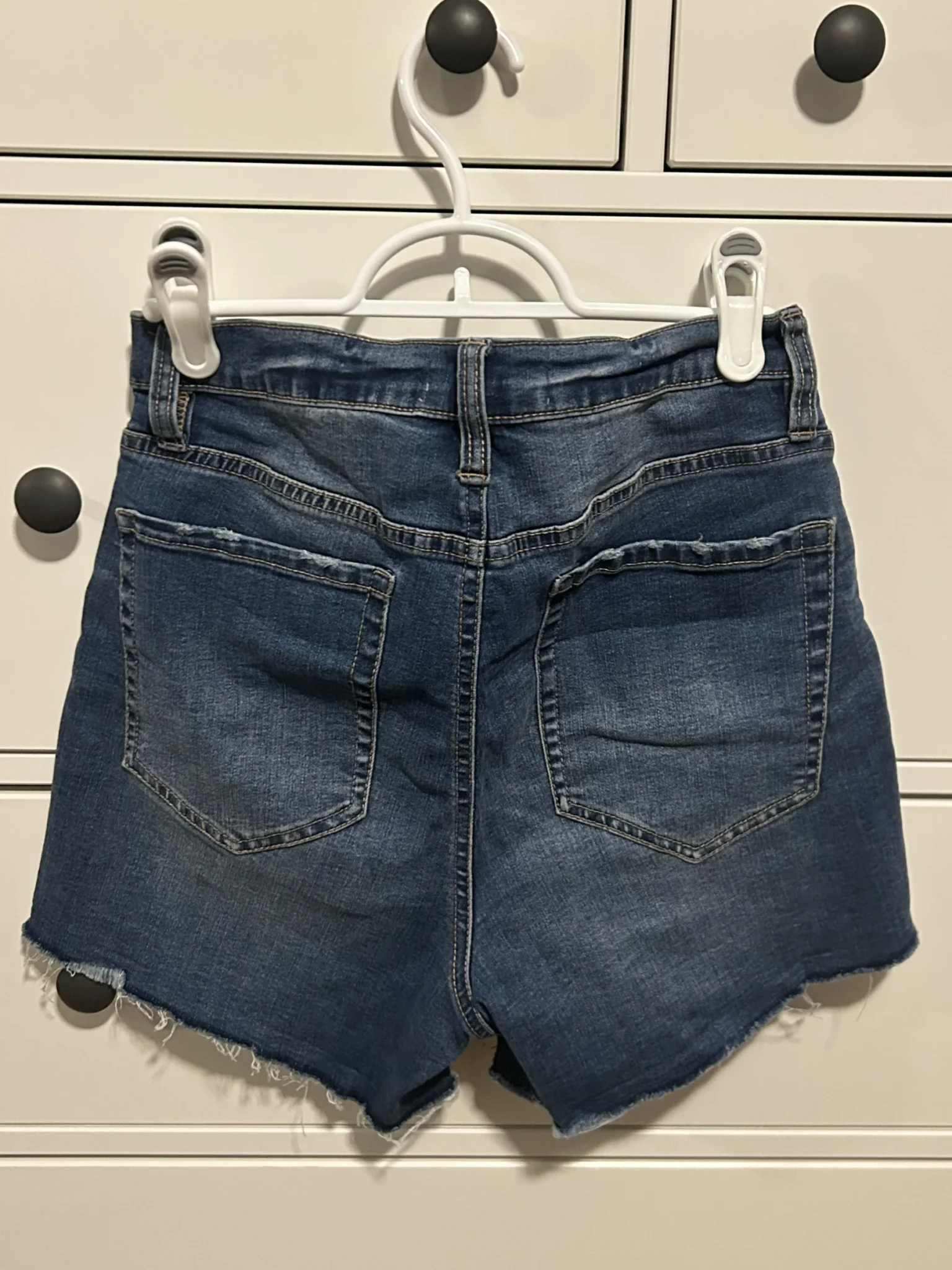 Image for Jean Garage Ultra High Rise – Bleu Délavé – Taille 07 (W28) – Excellent État