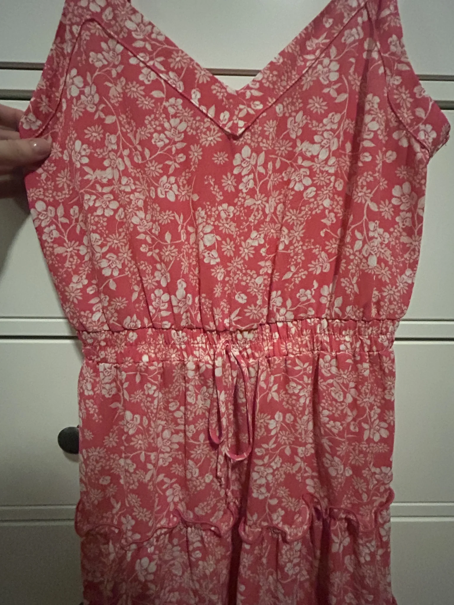 Image for Robe d'Été Sienna Sky Fleurie Rose & Blanc – Taille Médium – Neuve (Jamais Portée)