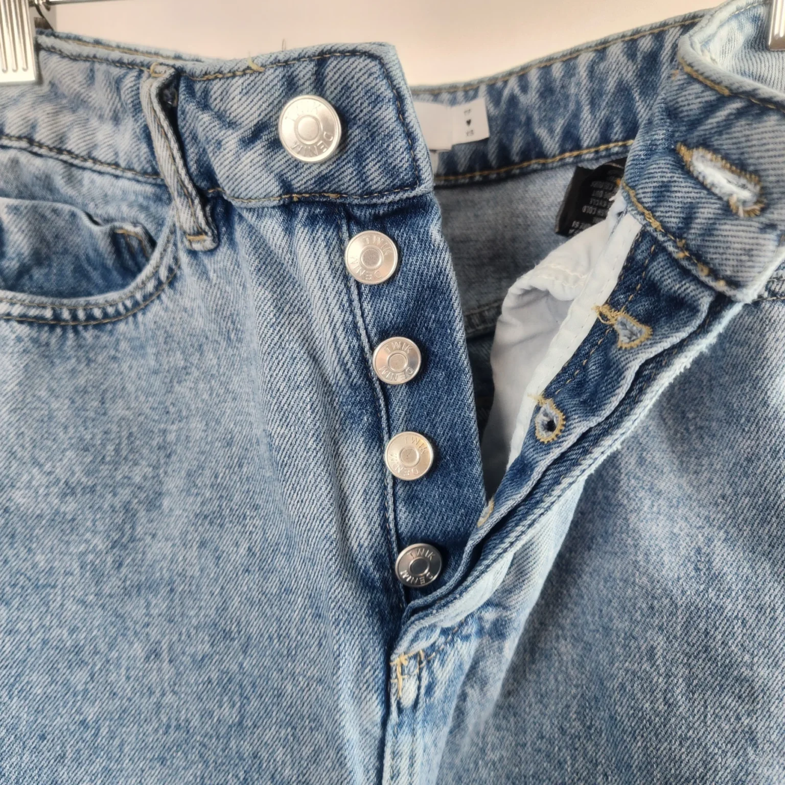 Image for XS | Jupe longue en jeans en coton bio