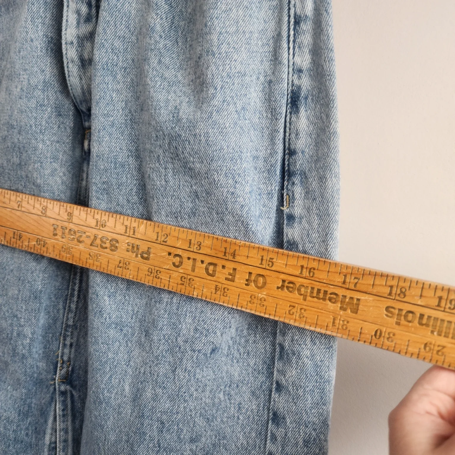 Image for XS | Jupe longue en jeans en coton bio