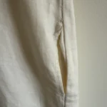 Thumbnail for Robe en lin blanc naturel