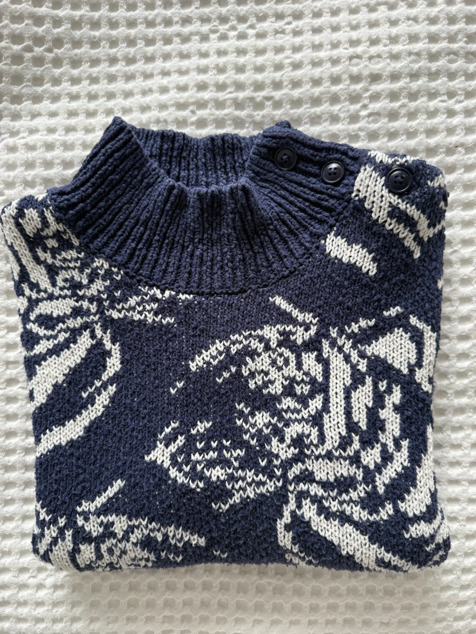 Image for Tricot à manches courtes, détail au col