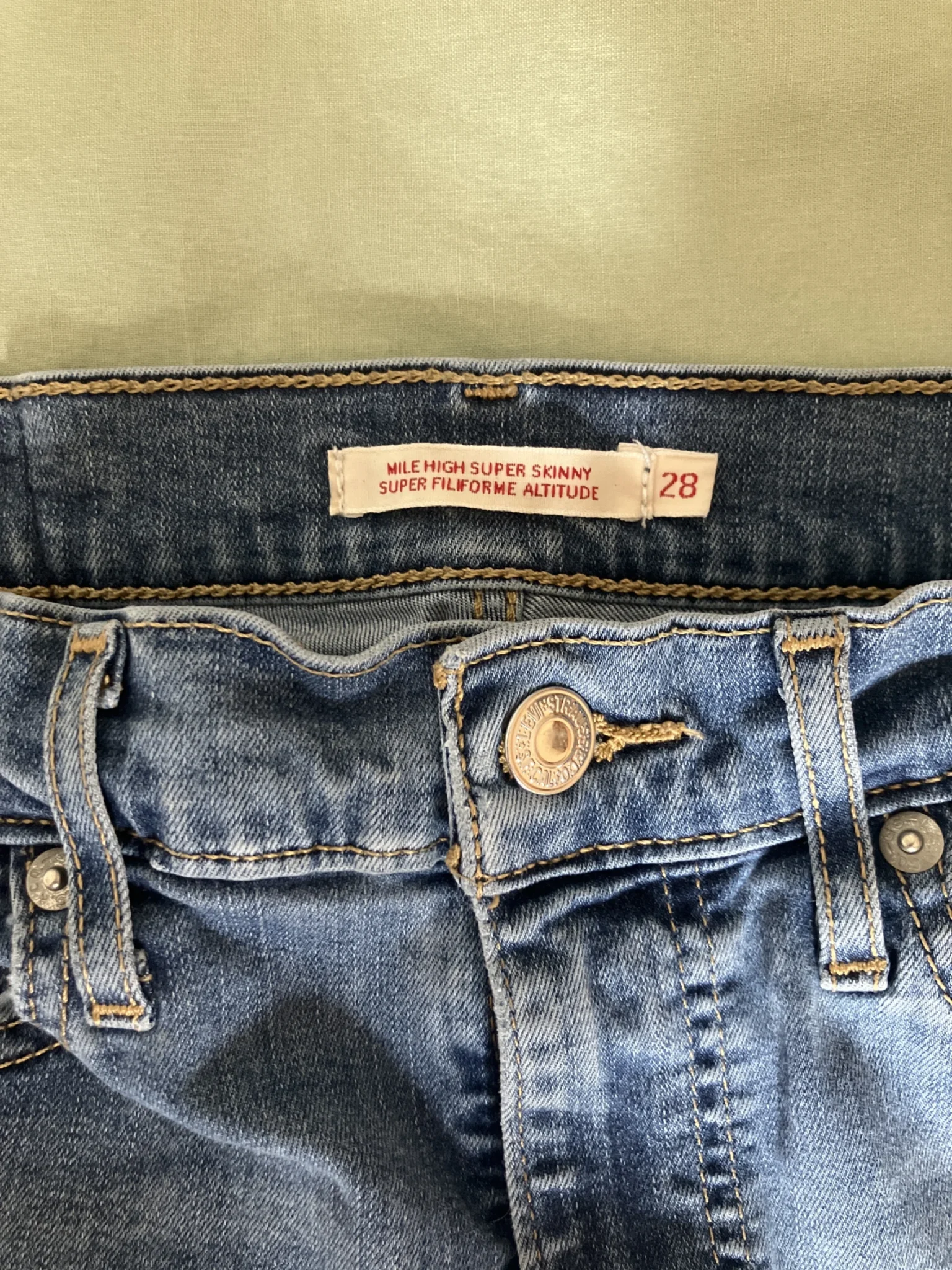 Image for Jeans taille haute Levis