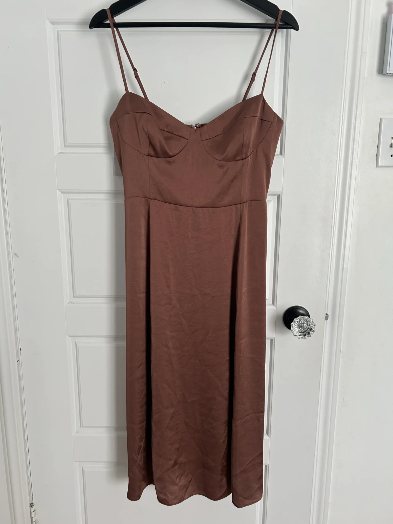 Featured image for Robe satinée