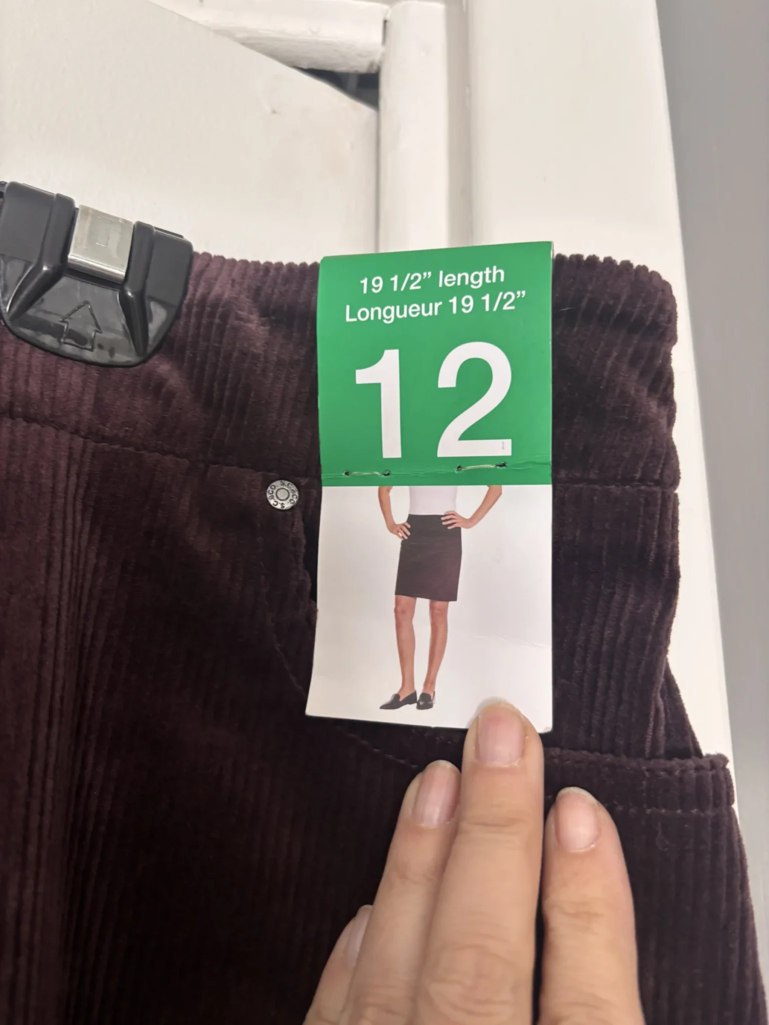 Image for Jupe en corduroy