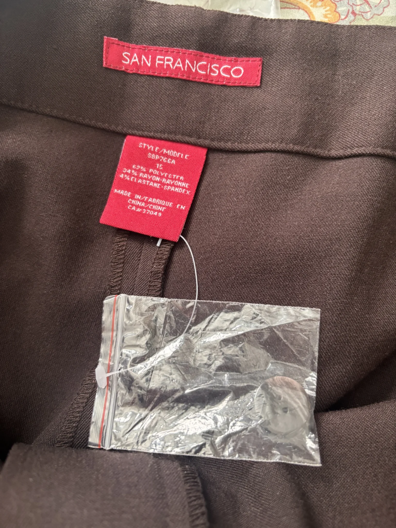Image for Pantalon propre brun