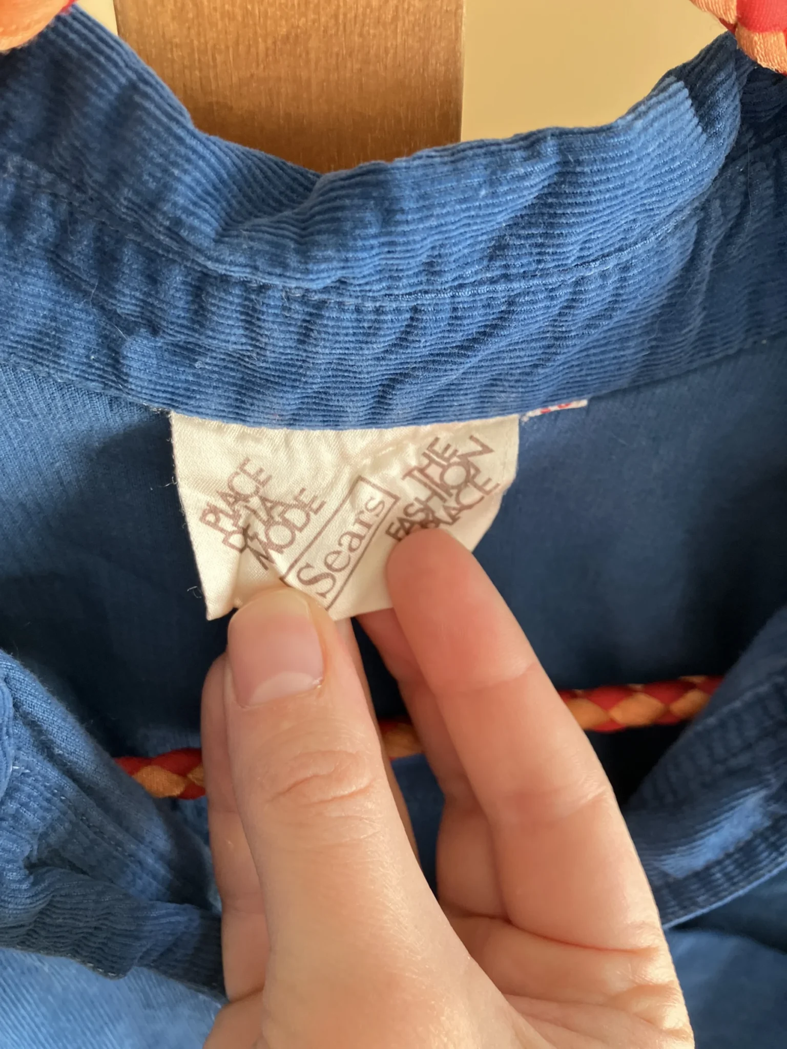 Image for Robe corduroy vintage
