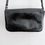 Thumbnail for Sac en cuir noir vintage