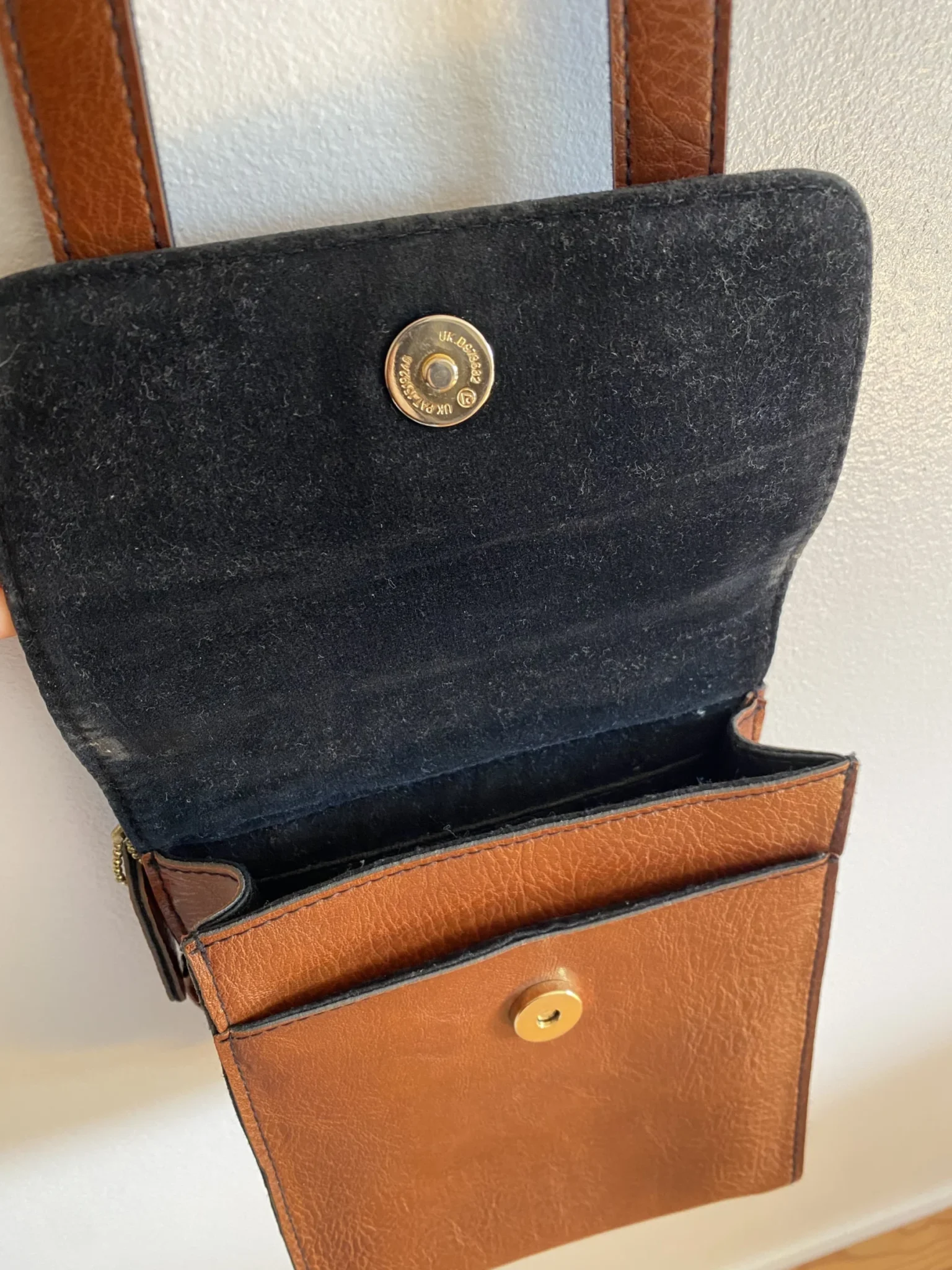 Image for VINTAGE Sac à main en cuir Cornell