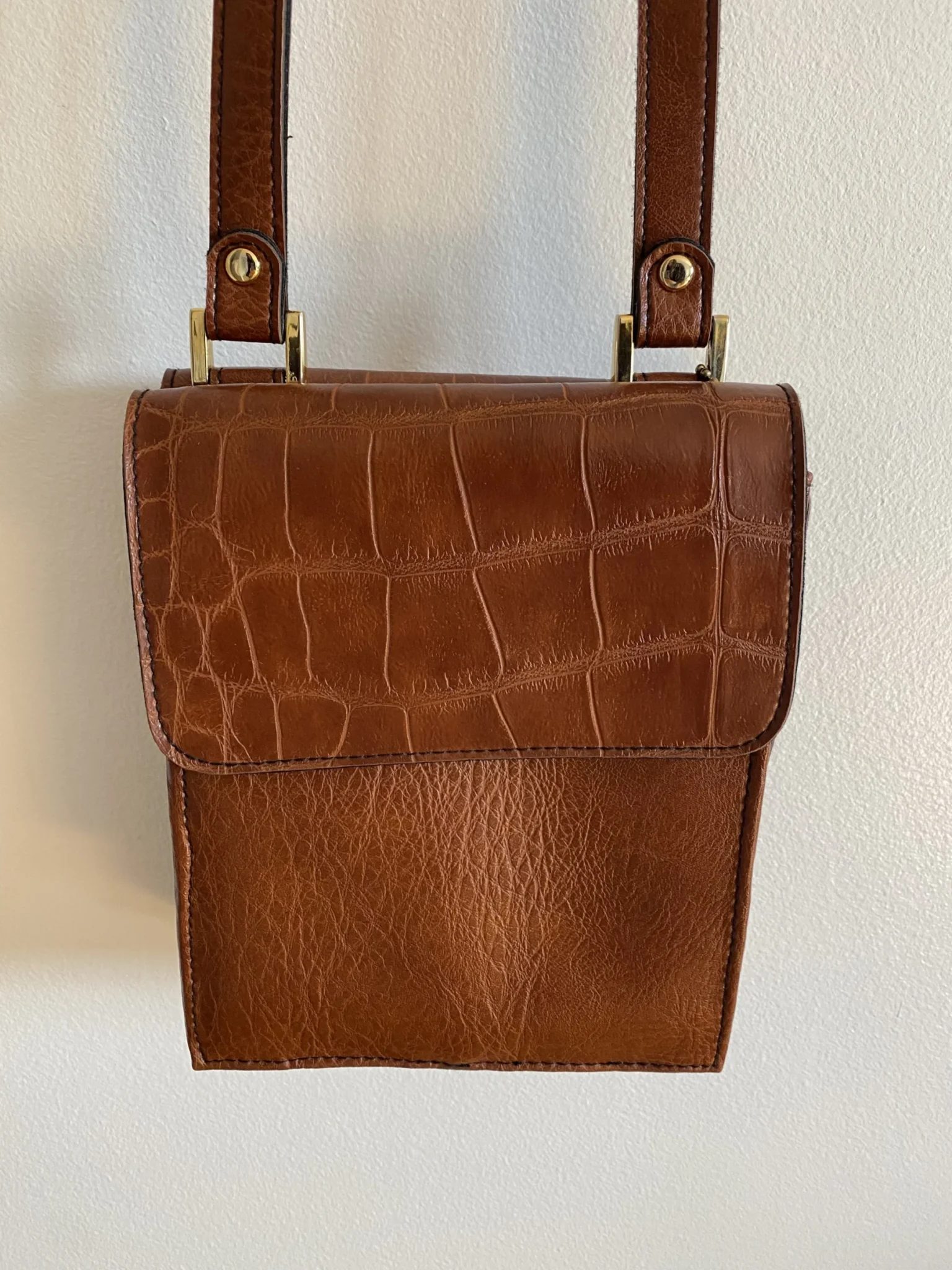 Image for VINTAGE Sac à main en cuir Cornell