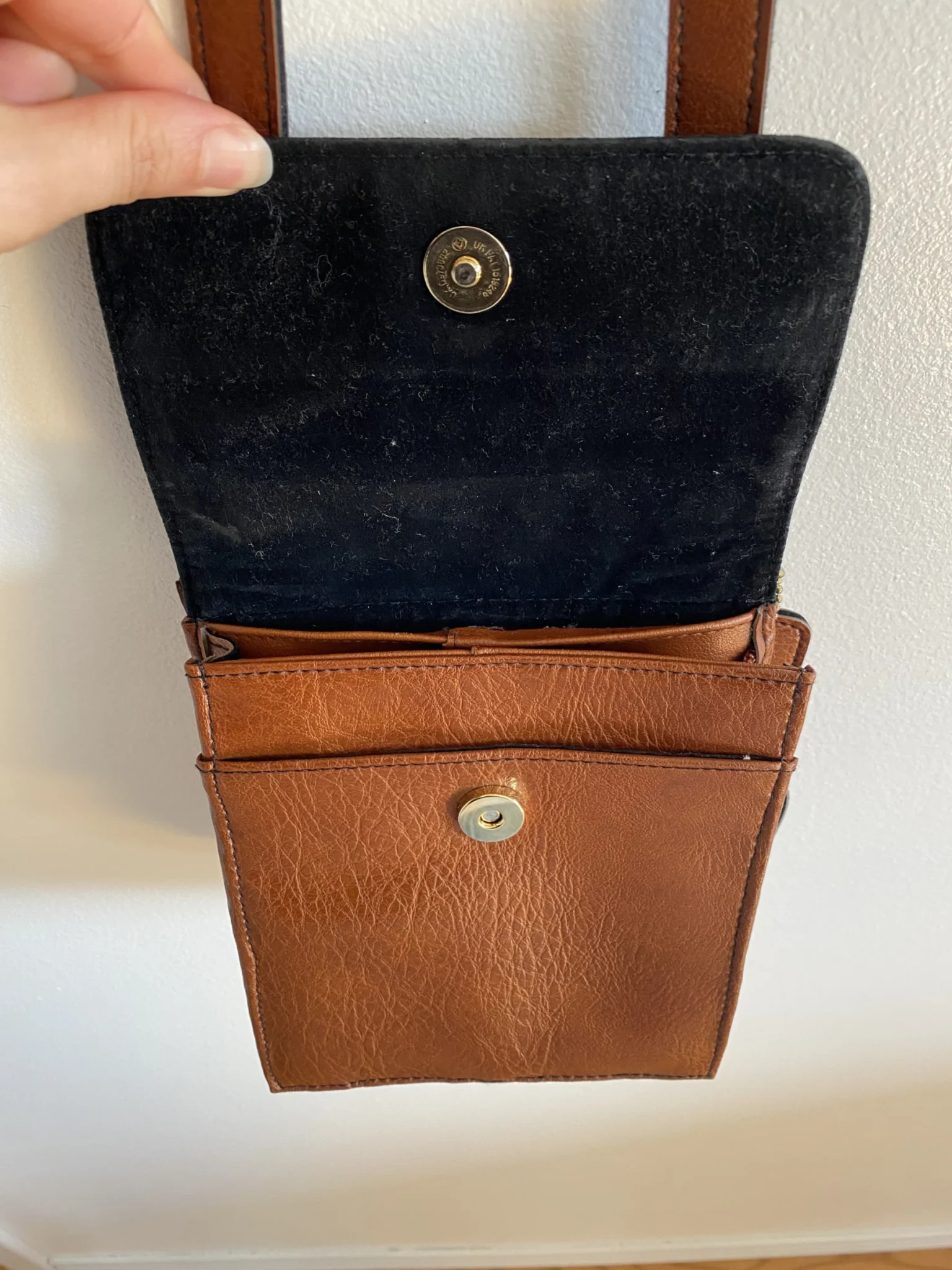 Image for VINTAGE Sac à main en cuir Cornell