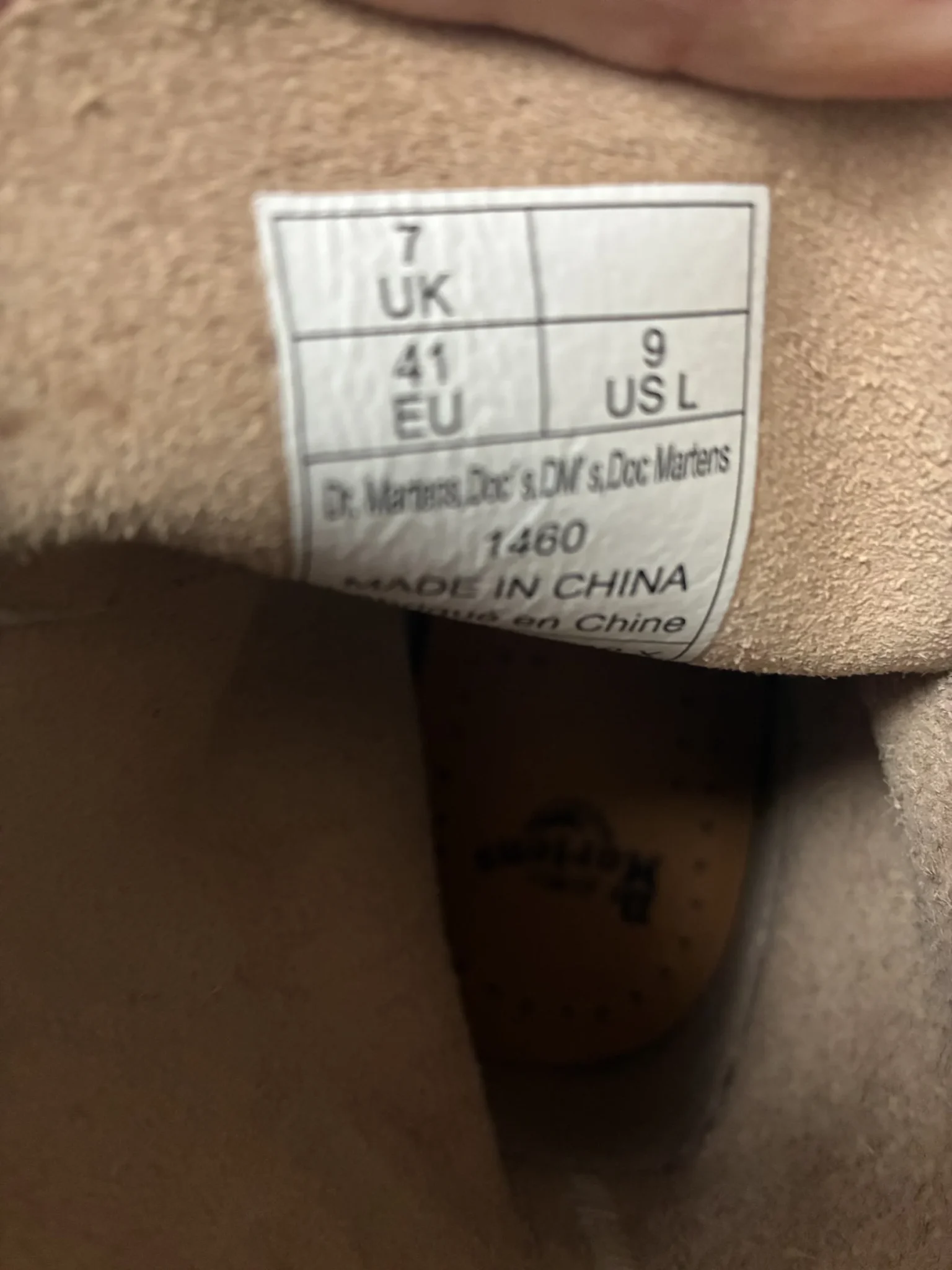 Image for Bottes Dr Martens