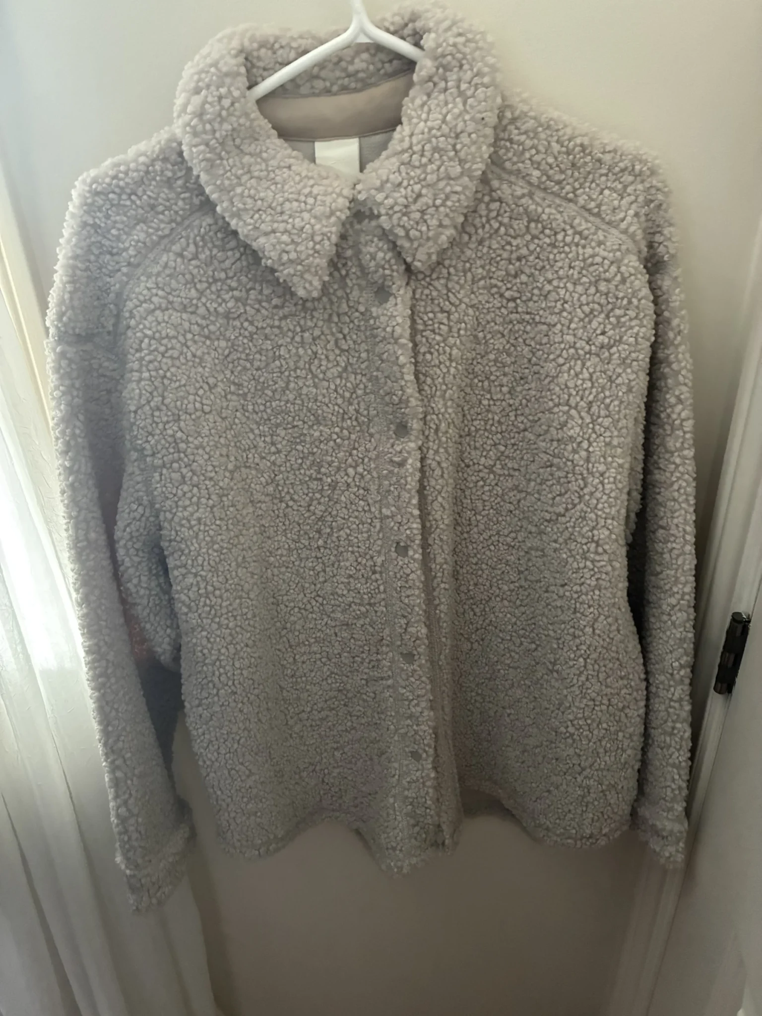 Featured image for Veste effet mouton