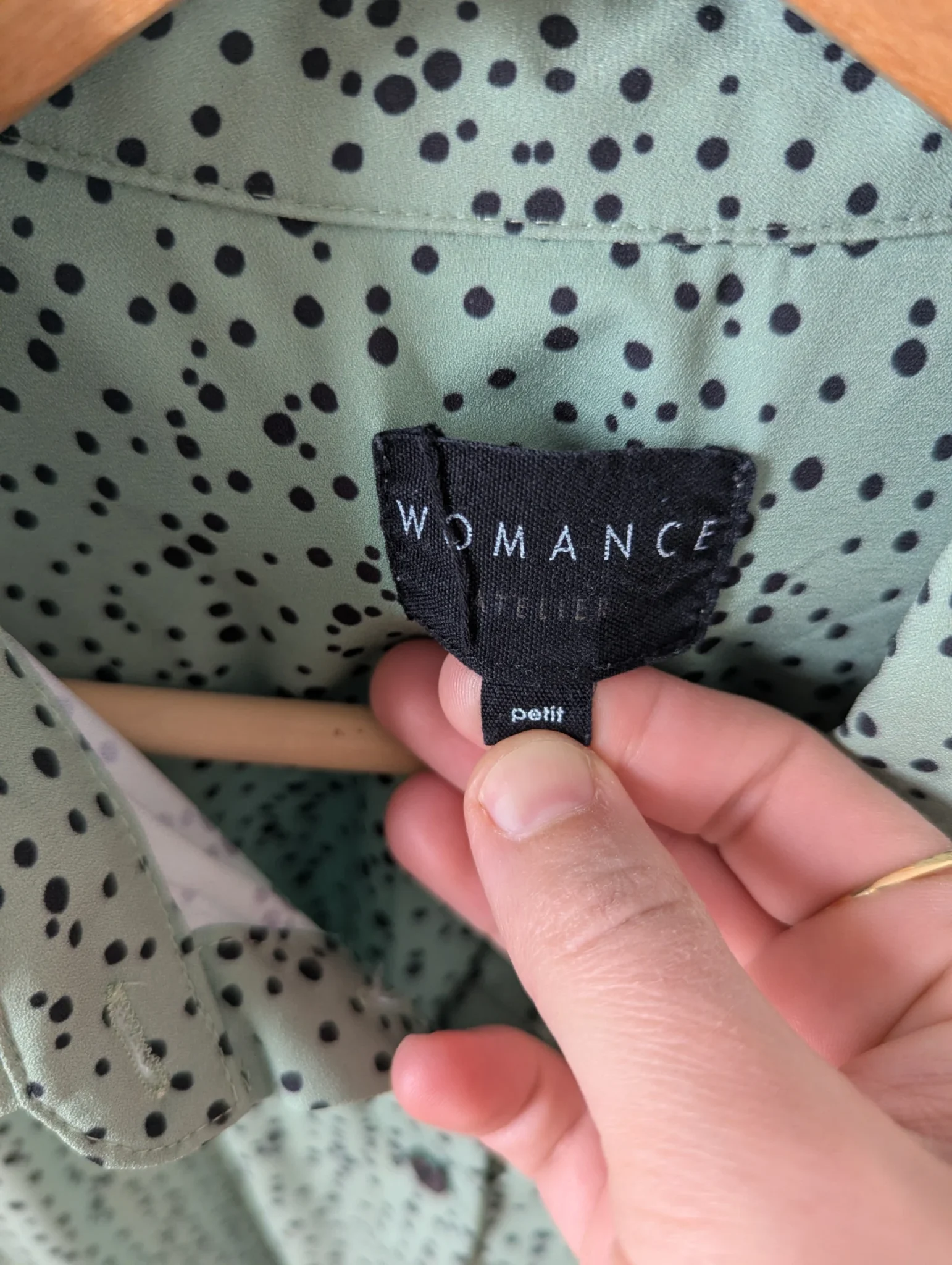 Image for Chemise à pois Womance, small