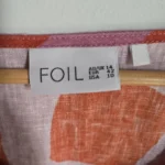 Thumbnail for Long dress 100% linen FOIL