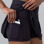 Featured thumbnail for Women's 8 Lululemon Lost In Pace Skirt (Tall) (15") Boysenberry Purple Forte M