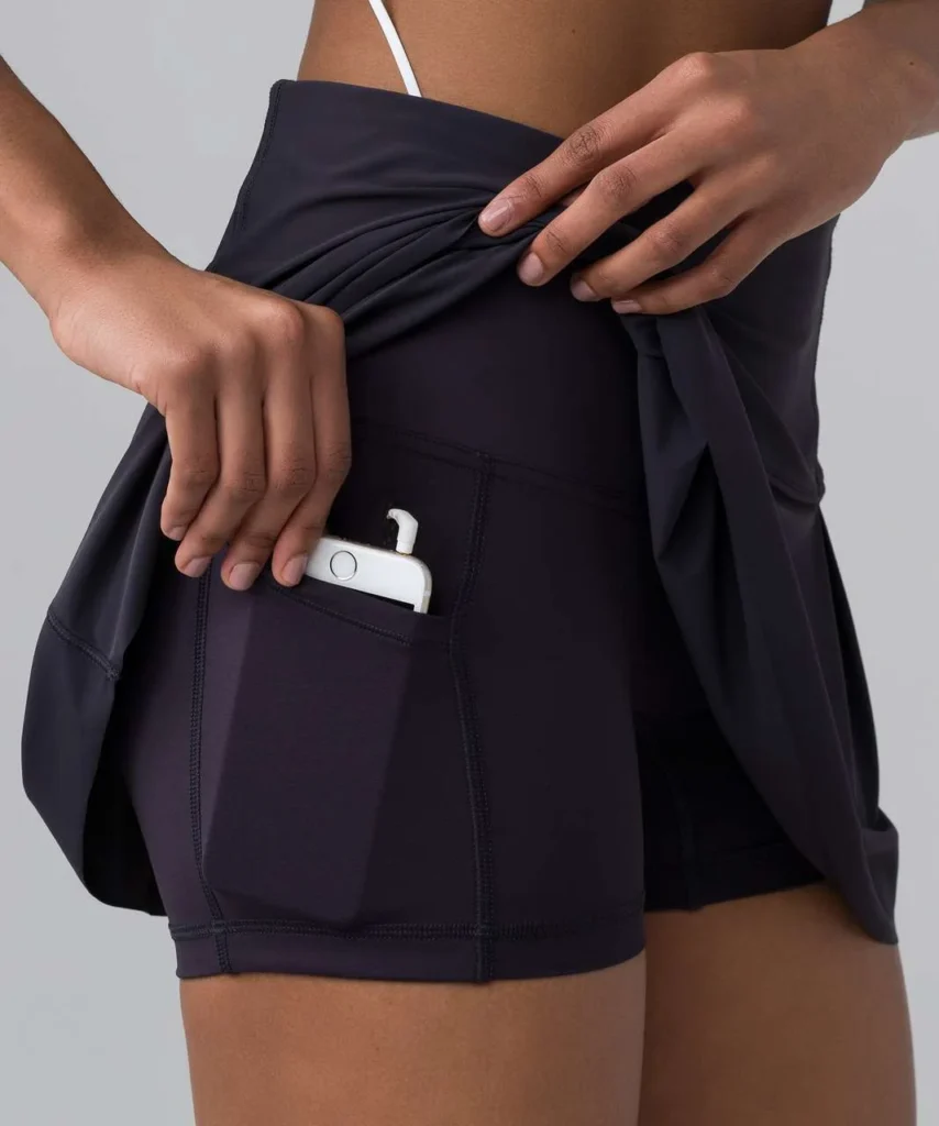 Featured image for Women's 8 Lululemon Lost In Pace Skirt (Tall) (15") Boysenberry Purple Forte M
