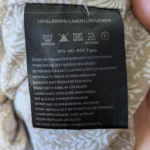 Thumbnail for N.T.S Diamonds Forever 100% Linen Mid-Length V Neck Dress
