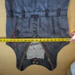 Thumbnail for N.T.S Diamonds Forever 100% Linen Mid-Length V Neck Dress