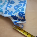 Thumbnail for ZARA Women's high waist shorts size XS Blue and cream