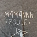 Thumbnail for T-shirt Maman poule, XS