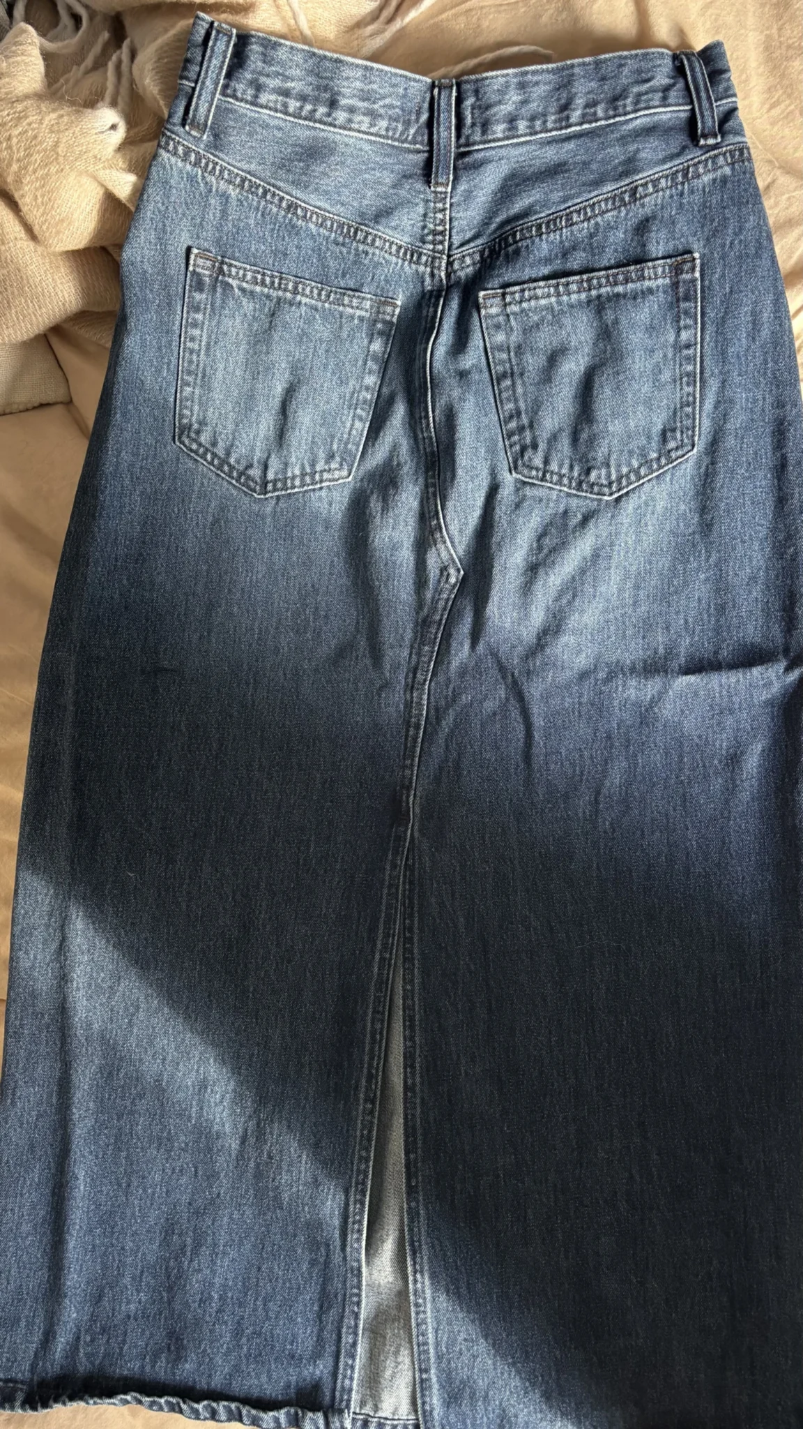 Image for Jupe denim midi
